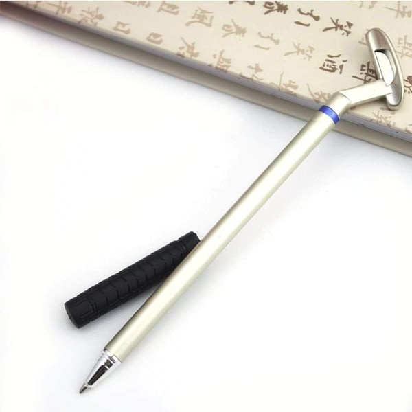 VGEBY Golf Pen Golfbollar Set, Mini Desktop Golfboll Penna Present Golf Pennor KLB
