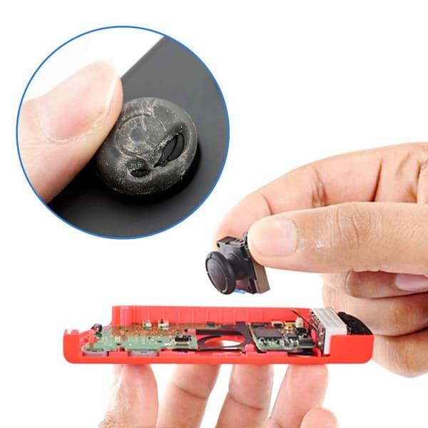 3D Analog Joystick Thumb Sticks Udskiftning til Nintendo Switch, Skruetrækker