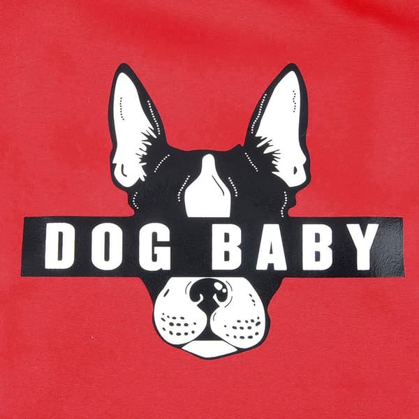 Kläder för små hundar Vinterrock Pullover Sweatshirt Bomullspadderad Valpjacka Kostym för hund Katt Yorkshire Chihuahua(Röd M