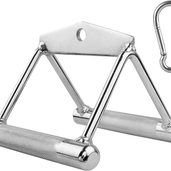 Parallellhandtag, fitness tower & kabeldrag - roddhandtag massivt stål, kabeldrag handtag KLB