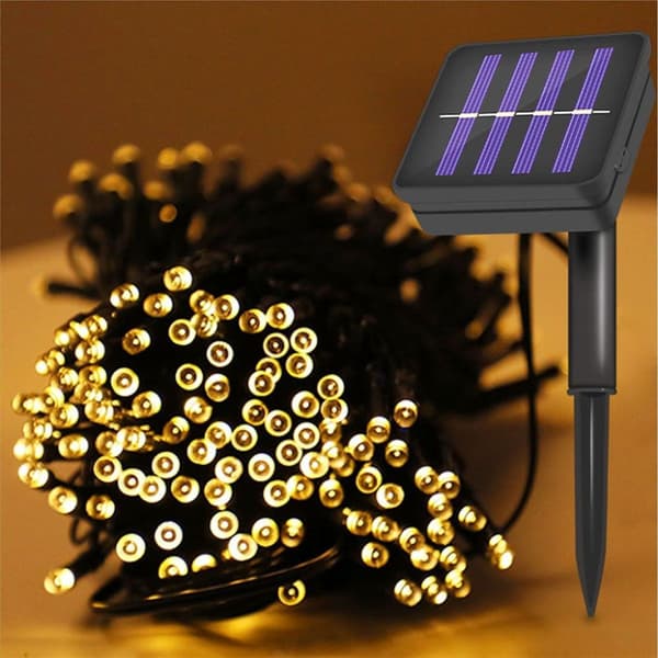 22M 200LEDs solcellslingor, vattentäta solcellslingor KLB