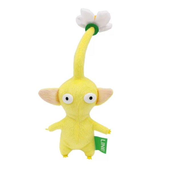 Pikmin Gul Plysjfigur Kosedyr Kosedyr 20 cm KLB
