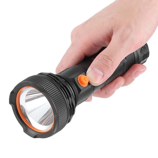 Superlys KLB lommelykt med USB-lading
