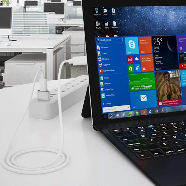 Pakke USB C Hun til USB Han Adapter Type A Opladningsblok