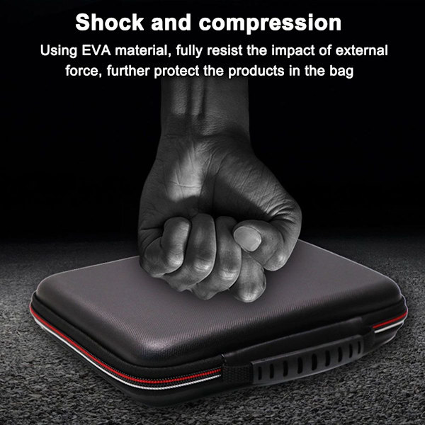 USB-arrangør lomme harddisk beskyttende etui for USB-pinner, SD-kort,