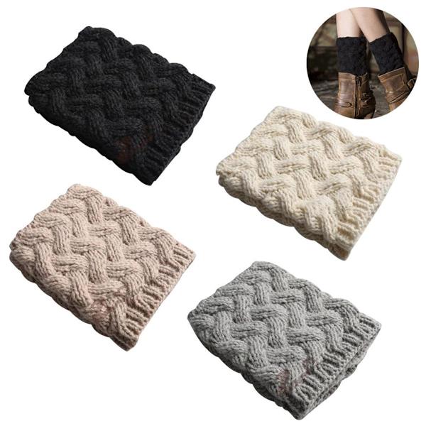 Naisten talviset lämpimät saapassukat beige + valkoinen + vaaleanharmaa + musta KLB
