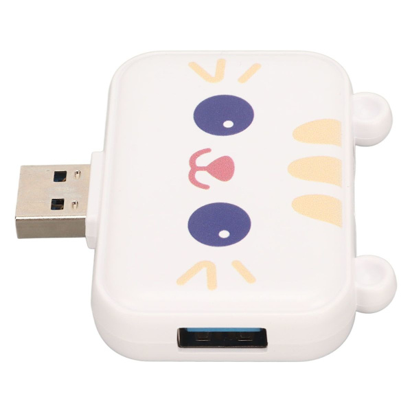 i 1 USB-hub, multifunktionel, USB A til USB 3.0 og 2 USB 2.0 KLB