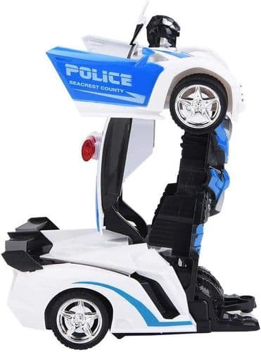 Transformer 2-i-1 RC-bil Körning Sportbil Körning Transformationsrobot