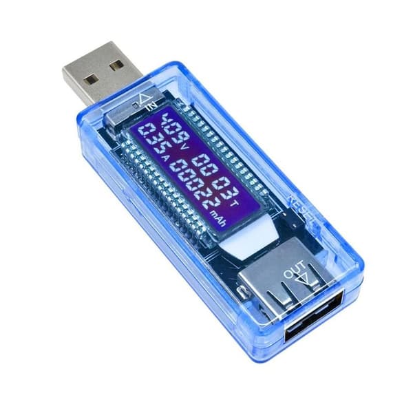 AZDelivery 3 x USB-laderdoktor multimeter laderdetektor