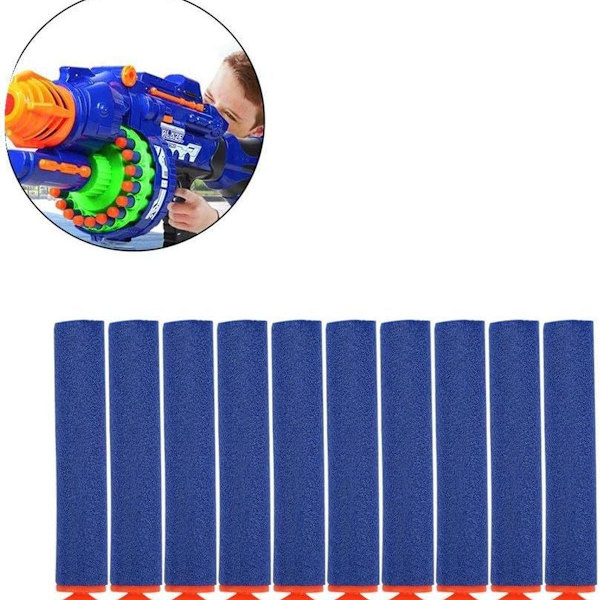 100 kpl 2.8\" sinistä vaahtomuovia Nerf N-Strike Elite -sarjan KLB:lle