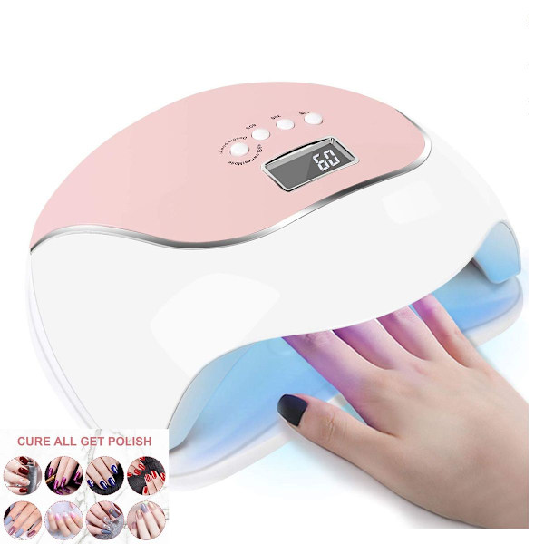 120W UV LED -kynsilamppu, nopeampi kynsien kuivaaja LED-kynsilamppu kaikille KLB