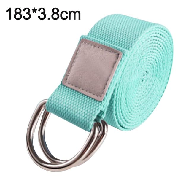 Yoga stretchband, Pilates fysioterapi stretchband grön 183 * 3.8cm