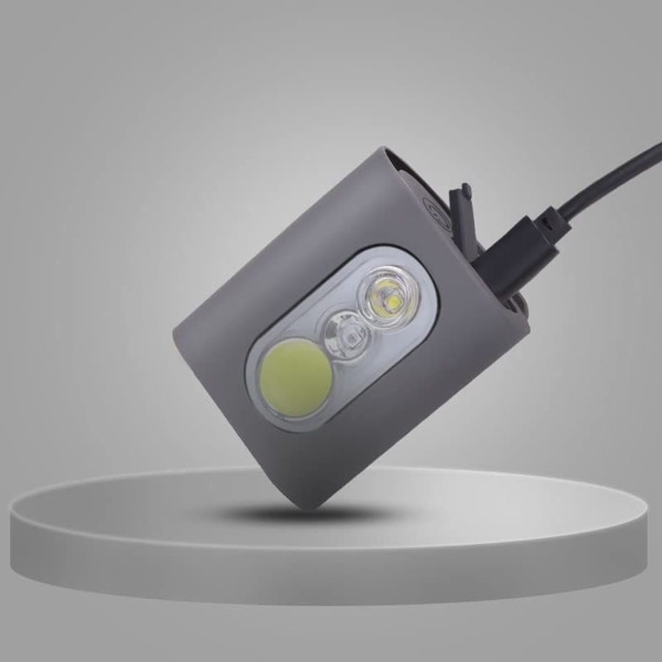 Clip-on löpljus, 2000 lumen LED jogging säkerhetsljus med stark magnetklämma
