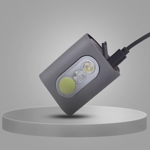 Klips-på løbelys, 2000 lumen LED jogging sikkerhedslygter med stærk magnetisk klips