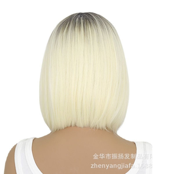 Blond gradientperuk för kvinnor