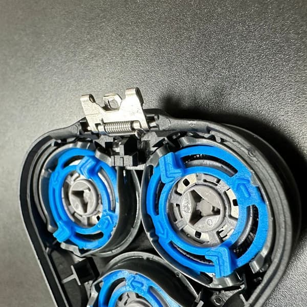 Skrabehoved til Philips S5000 S5370 S5571 S5420 S5140 S5078 sort