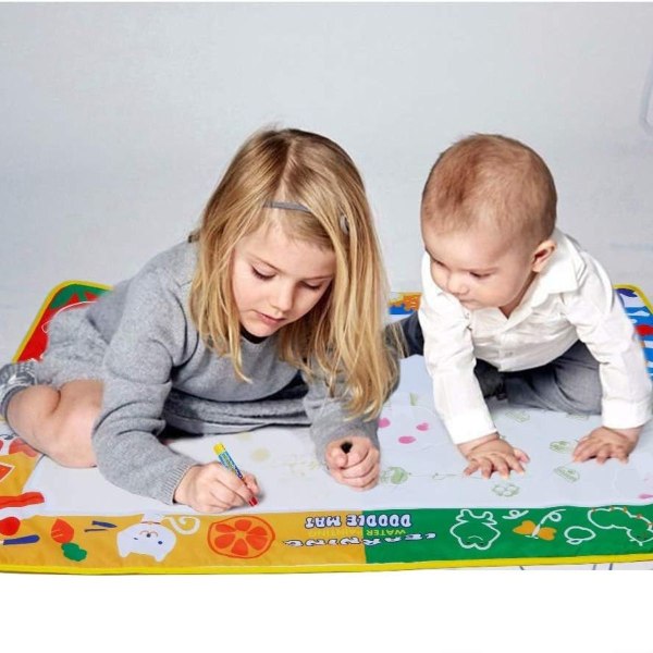 Anpro Vann Doodle Tegnematte Malematte 70 x 100cm med 3 penner, 3 KLB