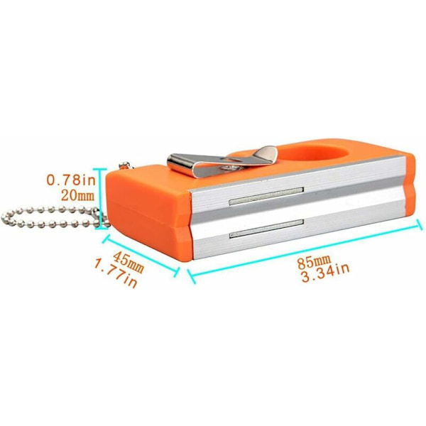 Åndsnivåer Bærbar Mini Åndsnivå Glidelås Åndsnivå Åndsnivå Magnetisk Åndsnivå Aluminiumlegering Balanse Lineal(1stk) KLB
