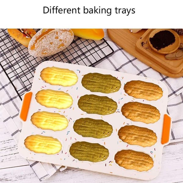 Minibaguettebakplåt 34,5 x 24 cm Non-Stick Multicolor KLB