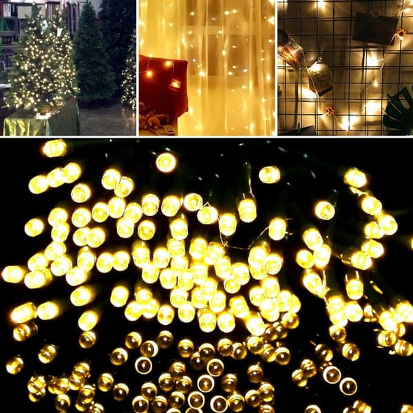 23m LED Solar Fairy Light String Lamp Party GrillMöbel & Wohnen KLB