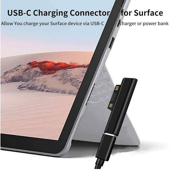 Surface Go2 till Type-C-adapter