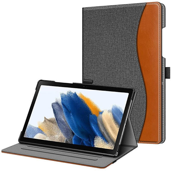 Samsung Tab A8 etui 2022, Premium Pu læder Business Stand Folio Cover,