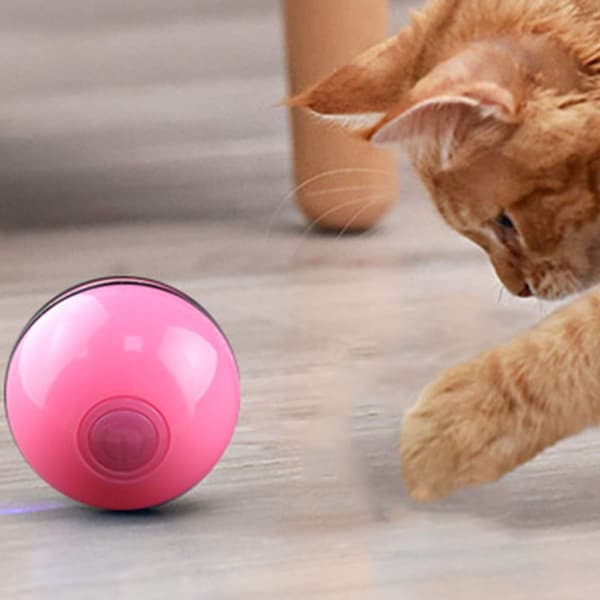 Elektrisk interaktiv kattelegetøj, USB pink KLB