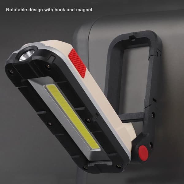 USB-ladet COB arbeidslys, LED arbeidslampe med magnet KLB