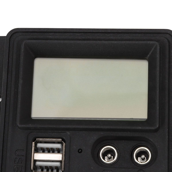 K1688 PWM Dubbel DC solcellsladdningsregulator med svart hölje KLB