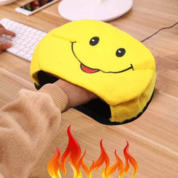 USB-uppvärmd musmatta, USB-varm musmatta, vintervarm plysch