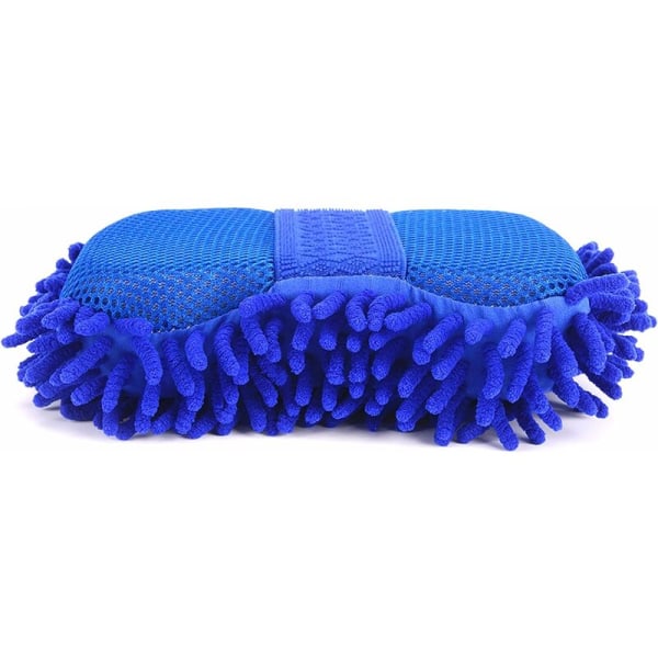 Pakke med bilvaskhansker – stor superabsorberende svamp – bilpleie – bilvaskverktøy – korallsvamp KLB