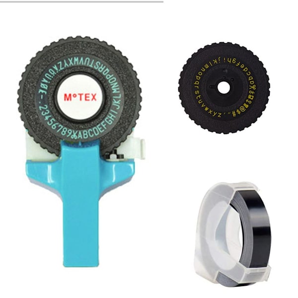 3D Mini Etiketprinter Lille Model Etiketprinter Lyseblå