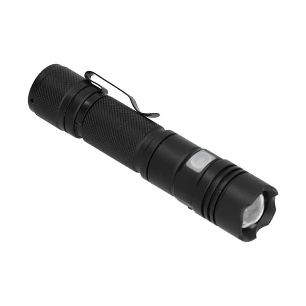 Bærbar T6 LED lommelykt, mini USB-lading, ultra lys KLB