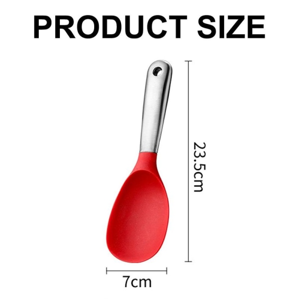 Silicone serving spoon.1 piece heat resistant serving spoon