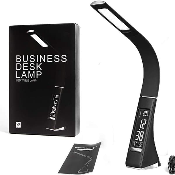 Dimbar LED-skrivebordslampe, lesebeskyttelse, nattbordslampe, 3 moduser/5