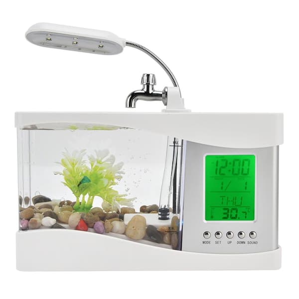 Multifunktionell USB-akvarielampa, liten akvarielampa KLB