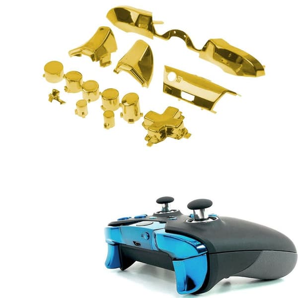 Fuld knap-sæt til Xbox One / Elite-controller (3,5 mm forgyldt KLB