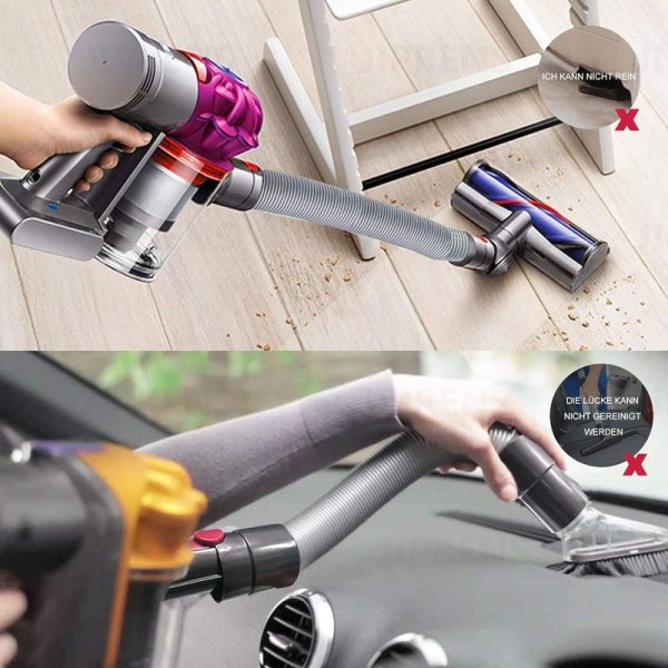 Dyson V11 V10 V8 V7 -imurien pidennysputki - 52 cm, venyy 172 cm