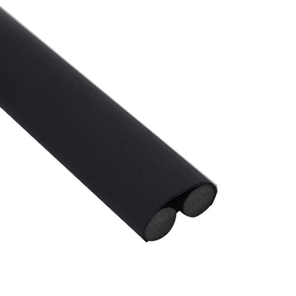 Under Door Draft Excluder, GapDraft Bottom Door Draft Stopper, Sort