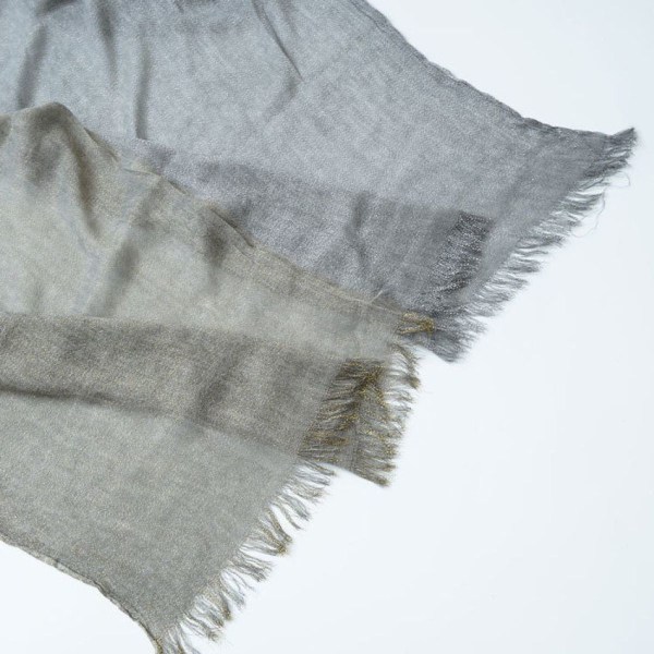 Kvinners vinter skjerf sjekket teppe skjerf, sjekket mønster oversized frynser KLB