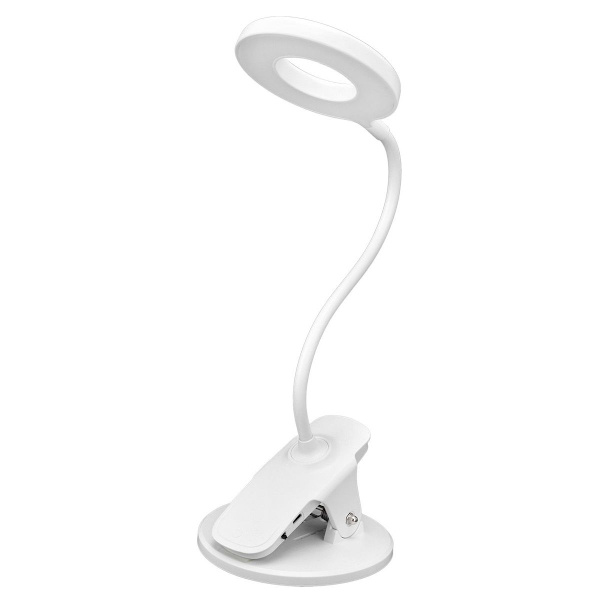 Foldbar USB-klipsleselampe Smart Book Light for Desk KLB