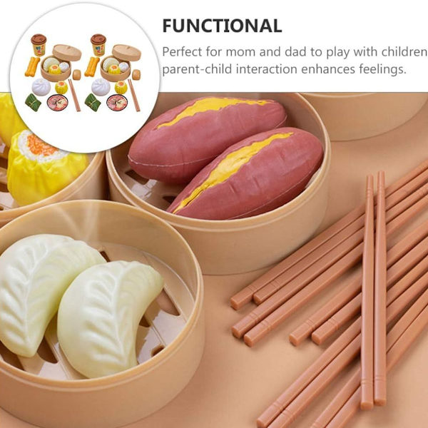 2 set barnsliga leksaker för barn låtsas laga mat leksaker för köket KLB