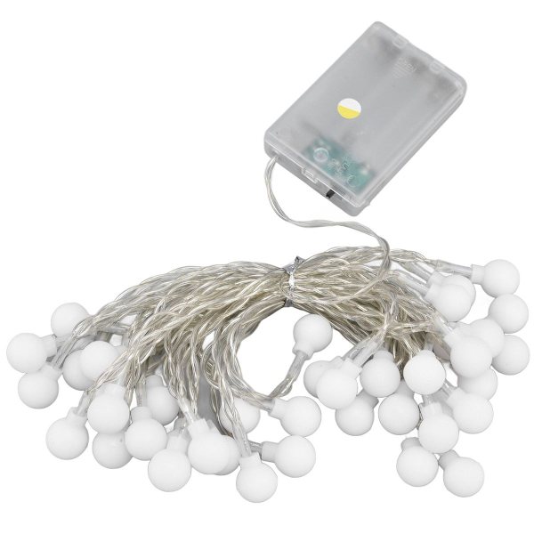 6M 40LED Globe Lyslenke 2 Moduser Vanntett Bryllup KLB