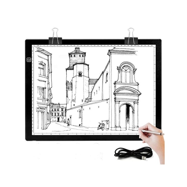 LED-lampputeline USB-kaapelilla, portaattomasti himmennettävä kirkkaus, 4 mm