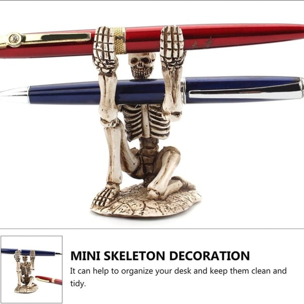 Skull Pen Holder Skeleton Pen Holder Resin Holder KLB
