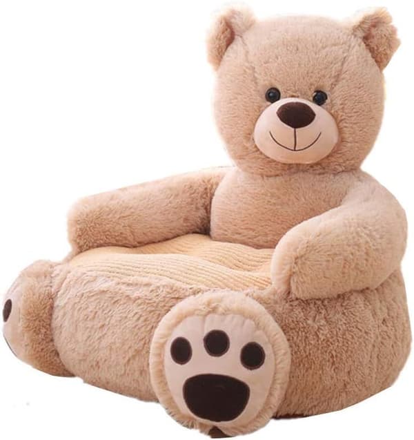 Plush soffa för barn, barnstol, bekväm fåtölj, djursoffa