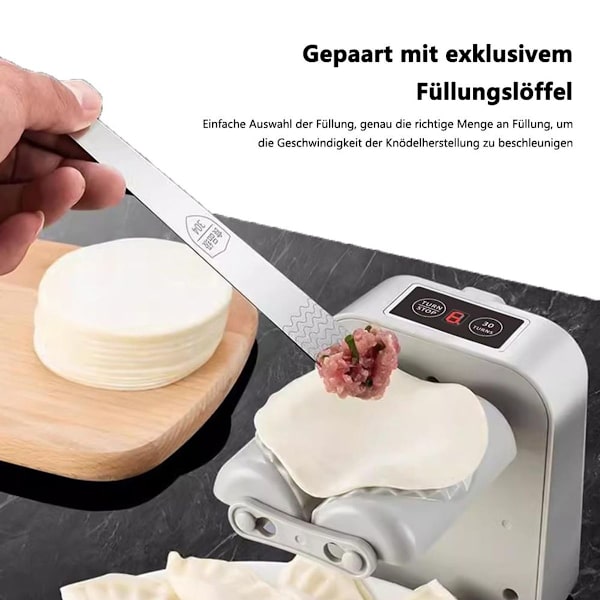 Automatisk degmaskin: Elektrisk degmaskin med skedborste, KLB