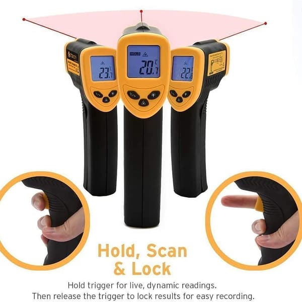 Infraröd termometer -50°C till 380°C IR Laser Digital Termometer