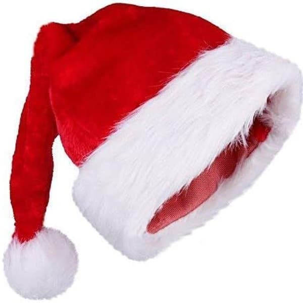 Julehatte til voksne, børn, plys julehatte, julehatte