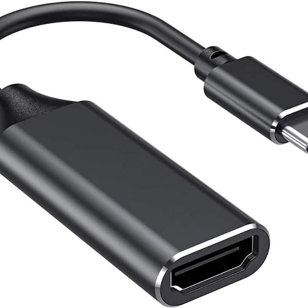 USB C til HDMI-adapter 4K for Mac OS, Type C til HDMI-adapter